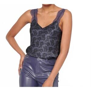 NEW CAMI NYC marlo cami top in stamped floral